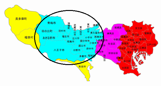 営業エリア地図